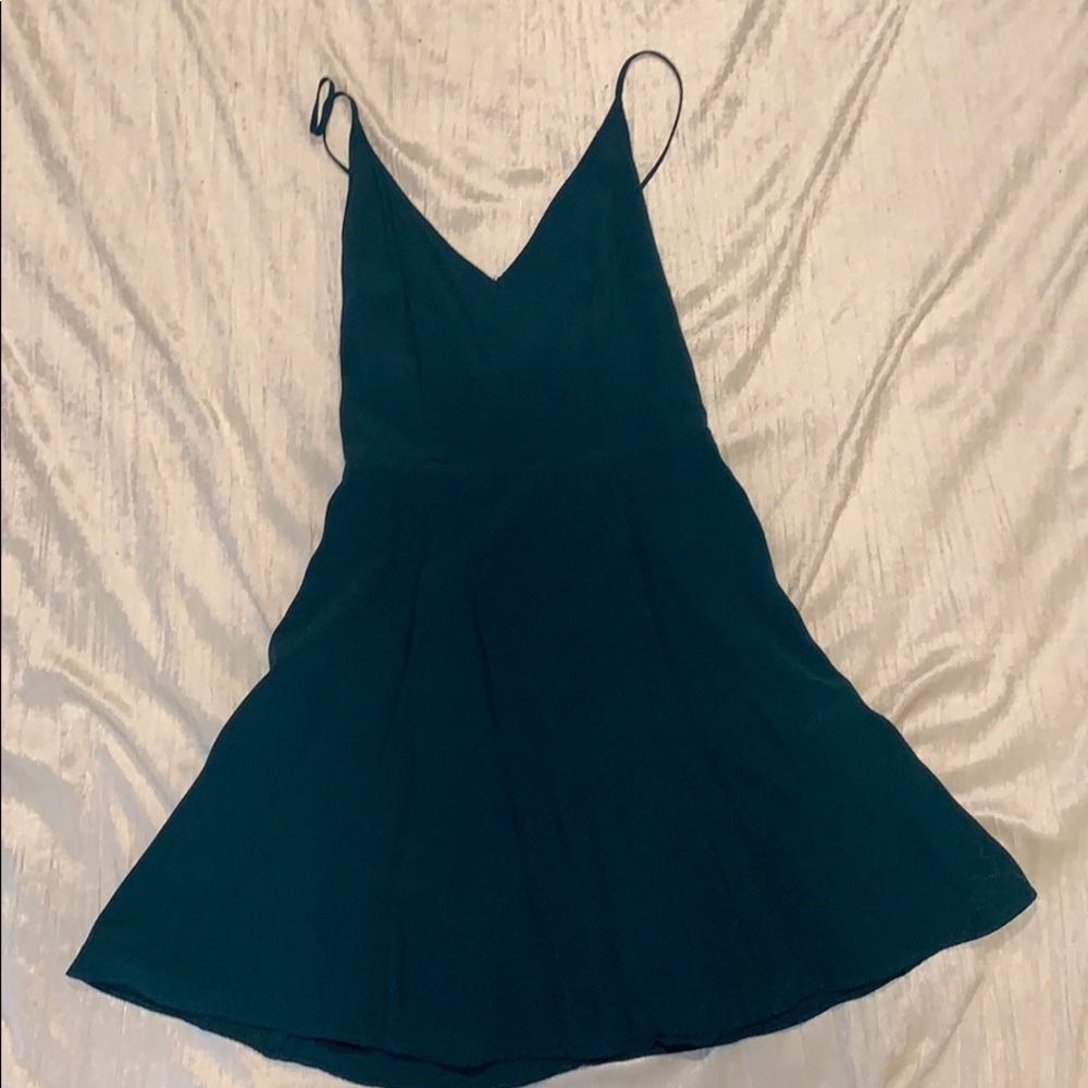 Green dress